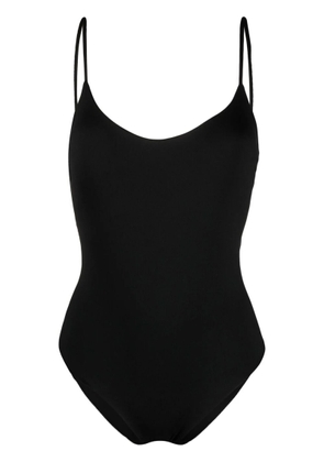 Fisico - Cristina Ferrari Black Scoop-Back One-Piece