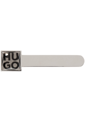 Hugo Silver E-Sparkling Tie Bar