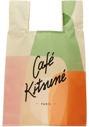 Maison Kitsuné Multicolor Café Tote