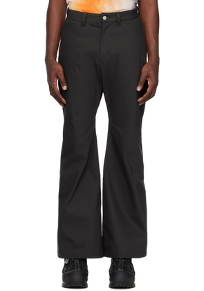 VEIN Gray Flared Trousers