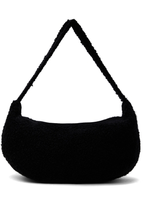 Cordera Black Wool & Mohair Bag
