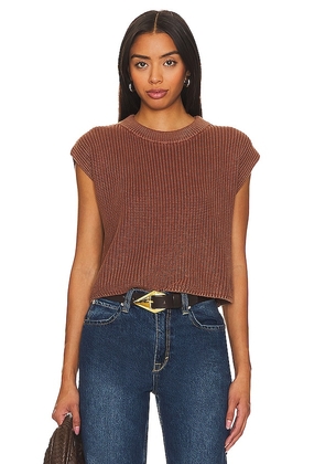 Callahan Beatrice Top in Brown. Size S, XS.