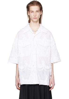 Simone Rocha White Relaxed Shirt