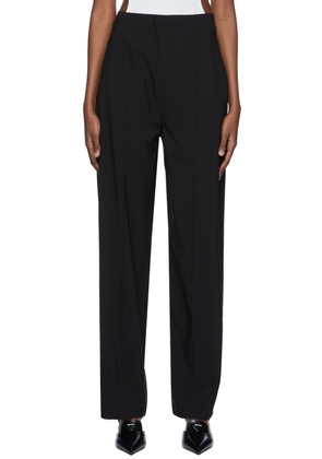 HYEIN SEO Black Polyester Trousers