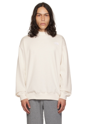 The North Face Off-White Embroidered Sweatshirt