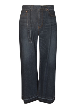 Sacai Straight Buttoned Jeans