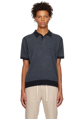 Vince Navy Birdseye Polo