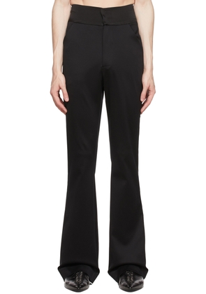 ARTURO OBEGERO SSENSE Exclusive Black Gades Trousers