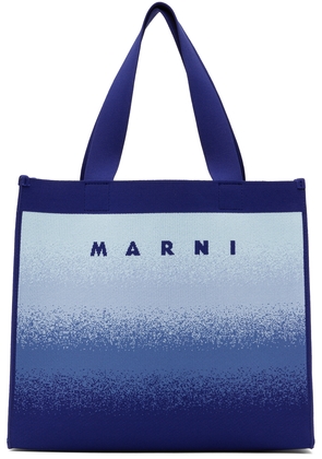 Marni Blue Shopping Tote