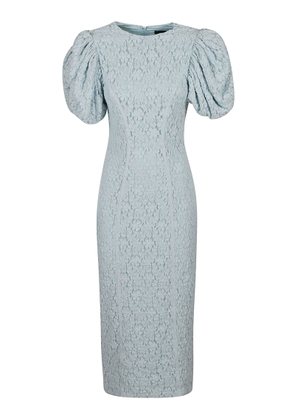 Rotate By Birger Christensen Lace Midi Fitted Dress