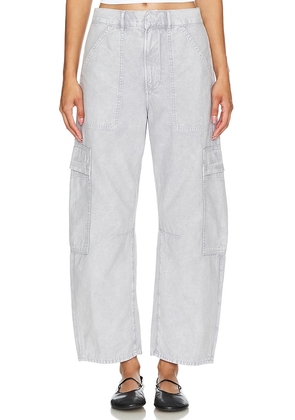 Citizens of Humanity Marcelle Cargo Pant in Grey. Size 32, 33.