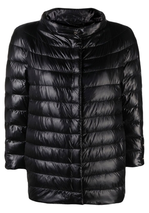 Herno mock-neck quilted puffer jacket - Black