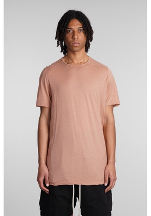 Drkshdw Level T T-Shirt In Rose-Pink Cotton