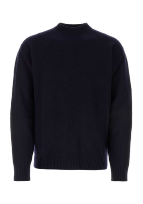 Jil Sander Midnight Blue Wool Sweater