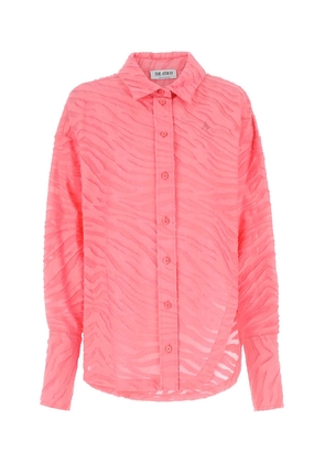 The Attico Pink Cotton Blend Diana Shirt