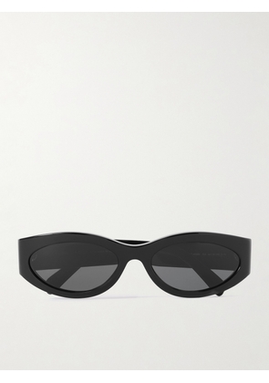 CELINE Eyewear - Monochroms Cat-eye Acetate Sunglasses - Black - One size