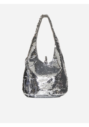 J.w. Anderson Sequin-Embellished Mini Shopper Bag