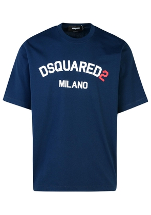 Dsquared2 Milano Navy Cotton T-Shirt