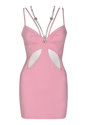 Area Butterfly Cut-Out Detail Dress