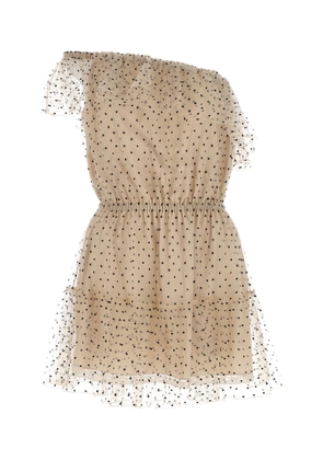 Gucci Embroidered Tulle Mini Dress