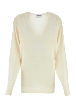 The Attico Ivory Wool Beiquiri Sweater