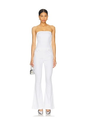 SER.O.YA Jeanette Jumpsuit in White. Size L, S, XL, XS, XXS.