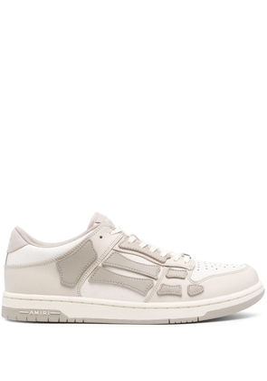 AMIRI Skel leather sneakers - White