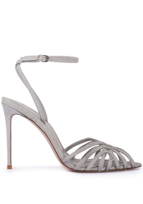 Le Silla Embrace glitter sandals - Silver