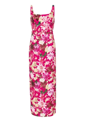 Sachin & Babi Lana floral-print gown - Pink