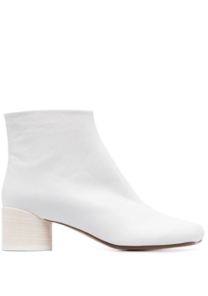 MM6 Maison Margiela Anatomic 45mm ankle boots - White