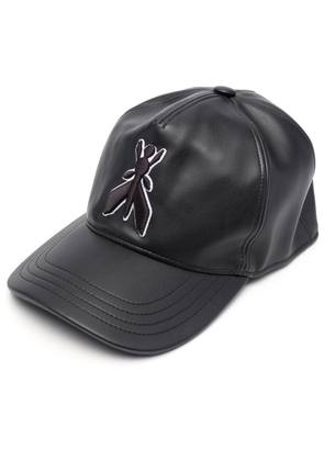 Patrizia Pepe embroidered baseball cap - Black