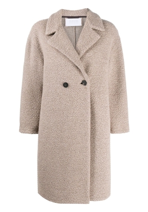 Harris Wharf London double-breasted mid-length coat - Neutrals