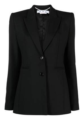 Off-White tailored single-breasted blazer - Black