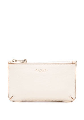 Aspinal Of London Ella leather wallet - White