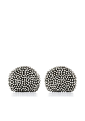 Peserico Punto Luce-chain earrings - Grey