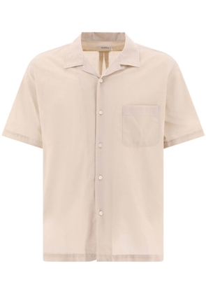 Nanamica short-sleeve cotton shirt - Neutrals