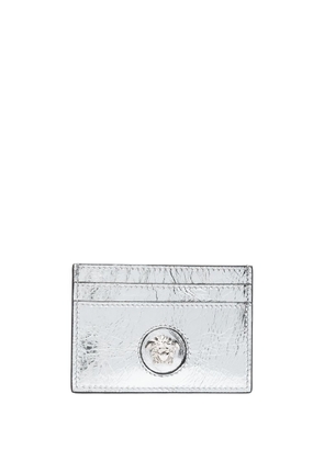 Versace La Medusa metallic card holder - Silver