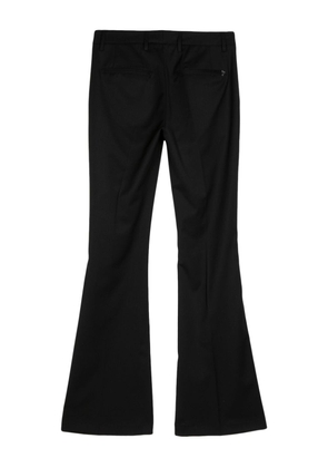 DONDUP wool-blend flared trousers - Black