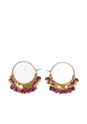 ISABEL MARANT Casablanca hoop earrings - Gold
