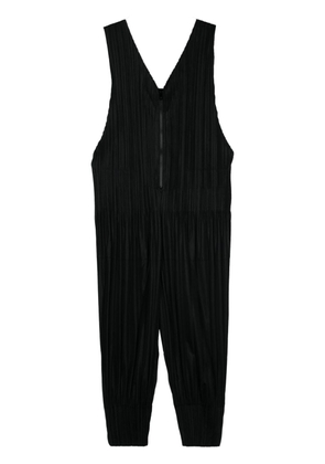 Pleats Please Issey Miyake plissé-effect jumpsuit - Black