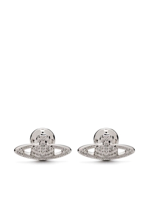 Vivienne Westwood mini Bas Relief Orb cufflinks - Silver