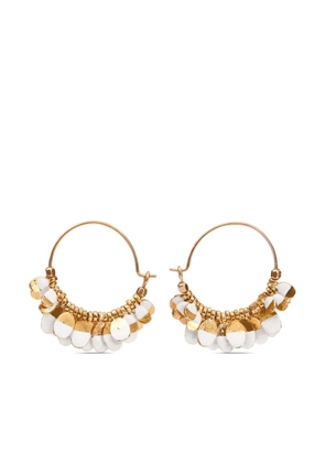 ISABEL MARANT Casablanca hoop earrings - Gold