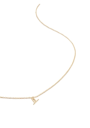 Monica Vinader 14kt yellow gold small Initial Y necklace