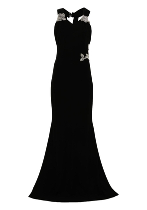 CRISTALLINI sequin-embellished maxi dress - Black