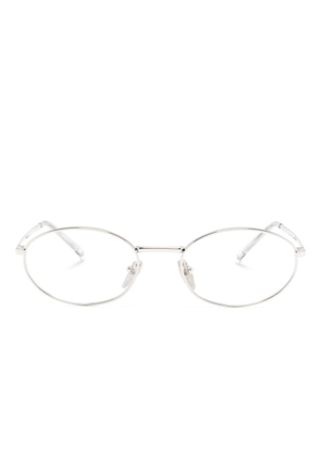 Prada Eyewear oval-frame glasses - Grey