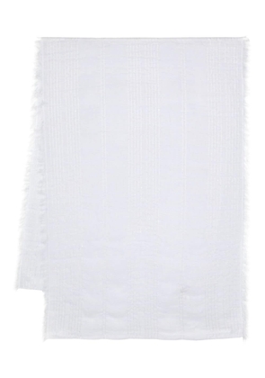 Peserico sequin-embellished scarf - White