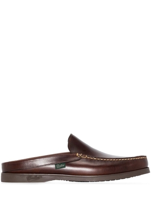 Paraboot round toe slippers - Brown