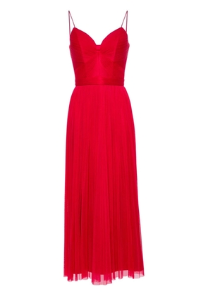 CRISTALLINI Hestia midi dress - Red