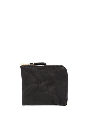 Comme Des Garçons Wallet zipped leather wallet - Black