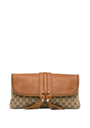 Gucci Pre-Owned 2016-2023 GG Canvas Marrakech clutch bag - Brown